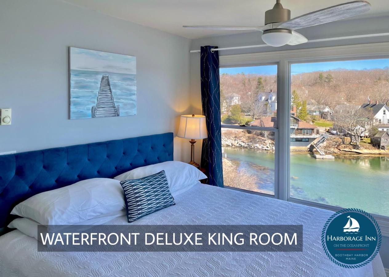 Harborage Inn On The Oceanfront Boothbay Harbor Bagian luar foto