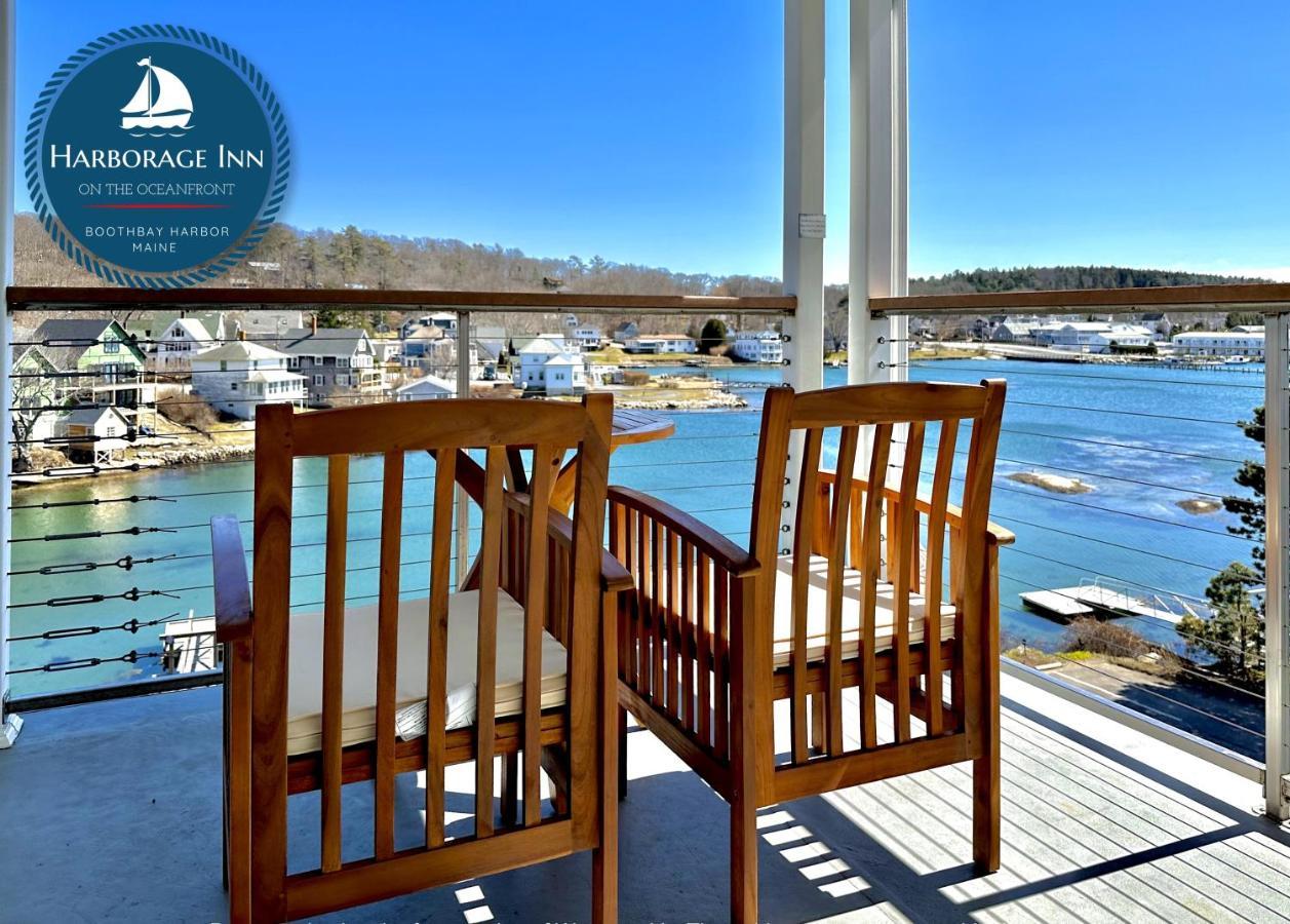 Harborage Inn On The Oceanfront Boothbay Harbor Bagian luar foto