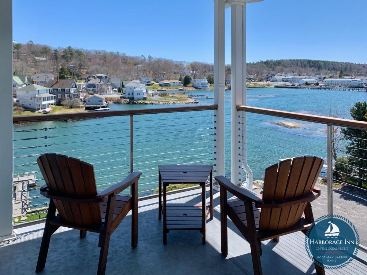 Harborage Inn On The Oceanfront Boothbay Harbor Bagian luar foto
