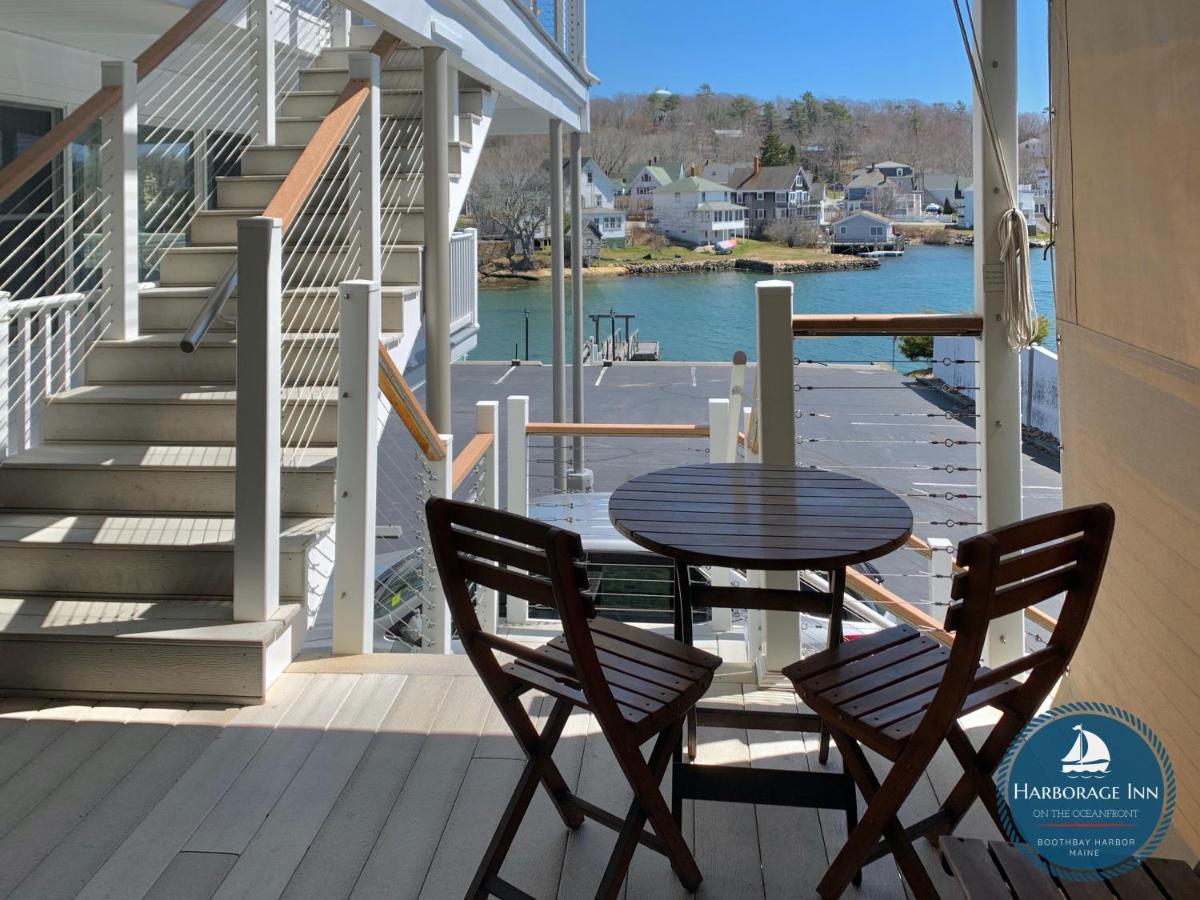 Harborage Inn On The Oceanfront Boothbay Harbor Bagian luar foto
